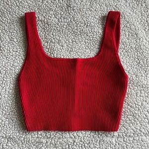 Sculpt Knit Crop Top